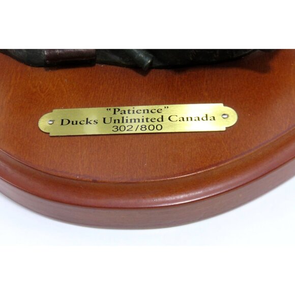 Ducks Unlimited Patience Labrador Retriever Limited Edition #302/800 Canada 2001 - Picture 11 of 14